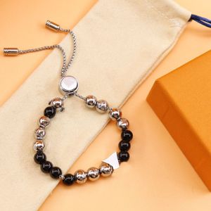 Top-Luxus-Designer-Strang-Perlenarmband für Herren- und Damenmodeschmuck Supply309w
