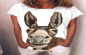 DWAO Print T koszule Nowe mody mężczyźni kobiety Tshirt 3D Cat Cat Cavalier Koń Zabawny przestrzeń Galaxy Summer Tshirt TEES3236348