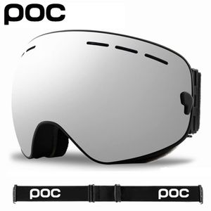 Óculos de sol camadas duplas anti-nevoeiro poc óculos sci marca nova masculino feminino ciclo óculos de sol mtb googles eyewear252g