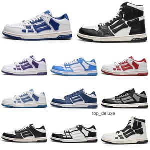 AMIRI Amirir Amir Вы Designer Uomo Scarpe da ginnastica Skelet Bones Runner Donna Nero Bianco Blu Verde l Sport Tennis Skel Top Basso Casual Vera pelle amirility ami amiiris amiri