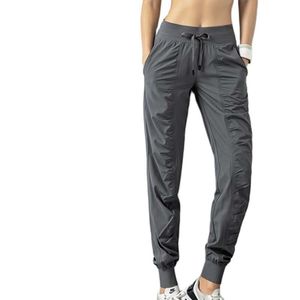 Lu Align Pant Pant Lemon Outdoor Outdoor Fiess Frauen Yoga Dancing Casual haben schnell trocknende atmungsaktive Frühlings- und Herbstsaison Hip Hop Pants Gym Jogge