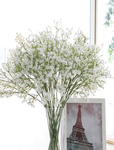 Colorfull Yapay Gypsophila Yumuşak Silikon Gerçek Touch Çiçekler Düğün Evi Partisi Festival Dekorasyonu için Yapay Gypsophila H2726656