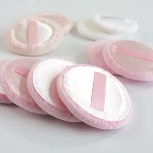 Makeup Sponges Flocking Powder Puff Mini Face Sponge Cosmetics Soft Cotton Beauty Lightweight Maquiagem Tools