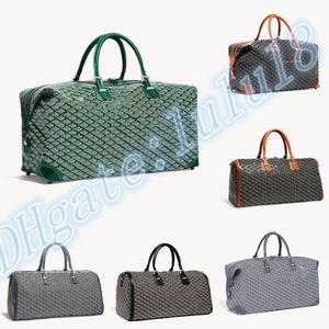 Keepall 50 55 спортивная сумка Роскошная женская мужская дорожная сумка Дизайнерская дорожная сумка из натуральной кожи большой вместимости через плечо 281O