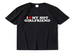 Vintage komik, kız arkadaşımı seviyorum tshirt 100 pamuk çift grafik tişört erkek erkek arkadaşı hediyeler gündelik spor sokak kıyafeti 2204298140982