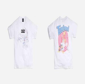 22SSバニー印刷ピュアコットンEUサイズKith Tシャツ男性女性スポーツスタイル夏Mon Compte Tiny SparkJ4C42406504