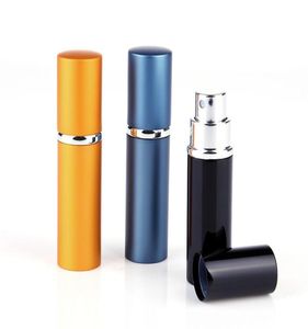 Doldurma Şişesi Siyah Renk 5ml 10ml Mini Taşınabilir Doldurulabilir Parfüm Atomizer Sprey Şişeler Boş Kozmetik Kaplar Şişeler Stora5176144