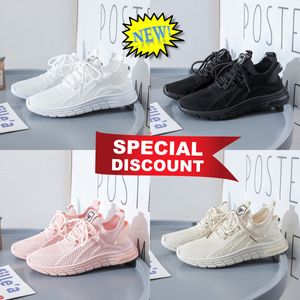 Utomhus löpskor Walking Flshing Pink White Women Athletic Training Lightweight Sneakers Thunder Trainers Gai Sneakers Air Sport