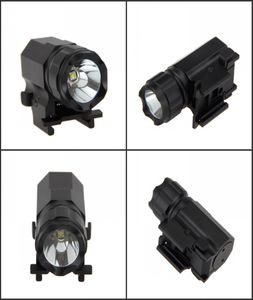 200 LM LED Tactical Gun Punch Forch Torch Pistol Handgun Torch Light مع Mount للتنزه في المخيمات والأنشطة الأخرى 6681354