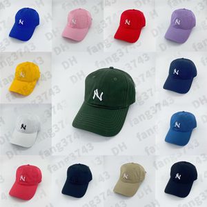 New York Baseball Cap Designer Peaked Cap NY HAT MÄNSMENTERADE CASUAL HAT Letter Ball Cap Trucker Hat Women's Summer Visor Hat Outdoor Sports Ball Cap