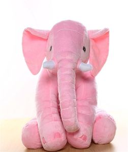 406080cm Soft Elephant Pillow for Baby Sleeping Plush Toys Stuffed Animal Dolls Giant Infant Back Support 2108047585371