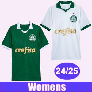 24 25 Palmeiras Womens Soccer Jerseys RONY DUDU ENDRICK G. GOMEZ MARCOS ROCHA VANDERLAN MAYKE LUAN BRENO LOPES R. VEIGA PIQUEREZ Home Away Camisas de futebol