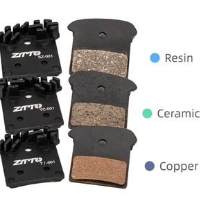 ZTTO COORING BICYCLE DISC BRAKE PAD PAD HEAT SISCSIPATION ICE TECH RESIN MTB BIKE HIDRAULIC OIL CALIPER PADS SLX DEORE XT XTR M8000 240228