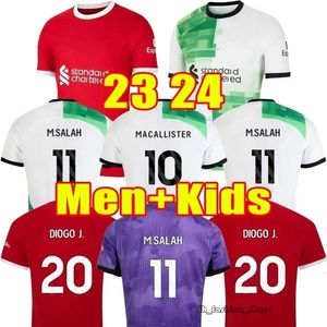 Mohamed Salah Darwin Nunez Virgil Van Dijk 22 23 24 The Reds Soccer Jersey Trent Alex Ander-Arnold Alexis Mac Allister Cody Gakpo Luis Diaz Diogo Jota Dom Home Away 787