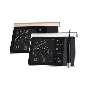 Touch Screen Trucco Permanente Macchina per tatuaggi Microblading Sopracciglio Eyeliner Penna per tatuaggio con 2 pezzi Cartuccia Neeldes 240227