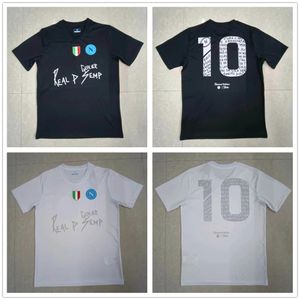 2024 T-shirt da uomo T-shirt commemorativa di Napoli KVARATSKHELIA MINJAE OSIMHEN maglietta speciale taglia S-4XL