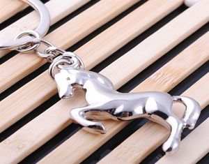 Fashion Horse Alloy Nyckelkedja Keychains Bröllop gynnar Baby Shower Party Present Key Ring5560987