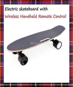 Электрический скейтборд Портативный умный электрический скейтборд с беспроводным ручным пультом дистанционного управления для взрослых и подростков05301A3045243