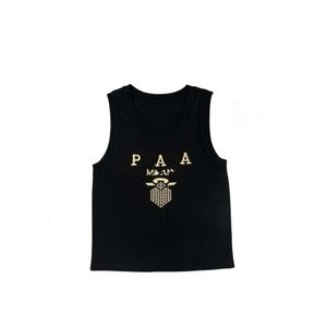 Womens Vest Designer Original Quality Womens Tanks Camis Early Spring New Gold Letter Fashion Knitted Tank Top For Women