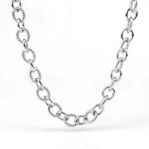 Chains ed Cable Jewelry Charm Necklaces Women Designer Necklace Gold Sliver Madison Chain Medium Necklaces Men Party Punk 44C309d