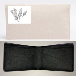 黒い格子縞DAグラップ複数の財布N62663コットンウォレットは別々に販売されていません顧客注文276V