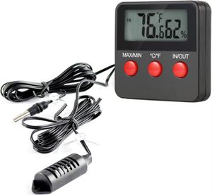 Elektronisches Thermometer-Hygrometer für Inkubator-Reptilienmonitor, digitales Temperatur- und Feuchtigkeitsmessgerät, Tester8171044