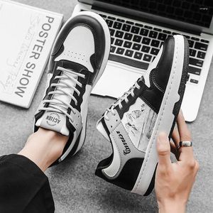 2024 Chinese Shoes 57 Casual Style Ink Painting Skateboard Comfortable Wear-resistant Mens Low-top Lace-up Sneakers 5