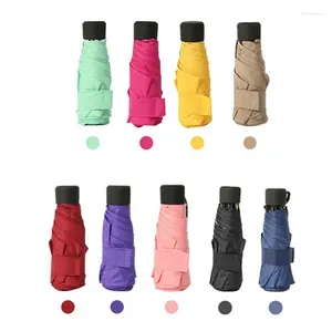 umbrellas umbr color rain umbrella Gear s 여행 비오는 접이식 날 태양 여행 포켓 미니 사탕 접이식