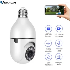 IP-камера Vstarcam Bulb E27, наружная охранная защита, Wi-Fi, 2 МП, водонепроницаемая, полноцветная, ночного видения, двустороннее приложение для видеотелефона