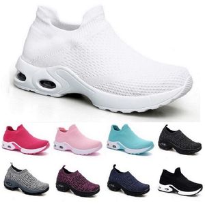 style10 mode män löpskor vit svart rosa laceless andas bekväma herrtränare duk sko designer sport sneakers löpare löpare