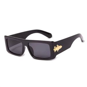 Modepilot polariserade solglasögon för män kvinnor metall ram spegel polaroid linser förare solglasögon med bruna fall och box260h