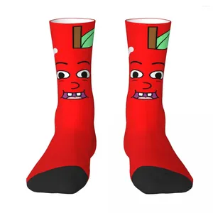 Men's Socks Apple And Onion Harajuku High Quality Stockings All Season Long Accessories For Man's Woman's Birthday Present