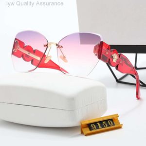 Tasarımcı Vesace Güneş Gözlükleri Yurtdışı Erkekler ve Kadınlar İçin Yeni Güneş Gözlüğü Klasik Turizm Moda Gözlükleri Pp9150 2024