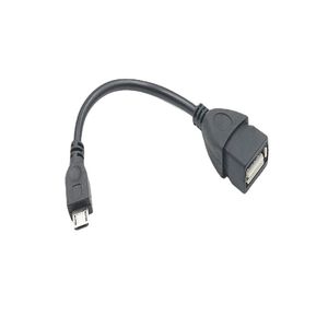 1000 teile/los USB A Buchse auf Micro USB 5 Pin Stecker Adapter Host OTG Daten Ladegerät Kabel Adapter