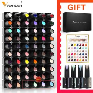 15ml VENALISA VIP Gel Nail Polish Kit Great Coverage Jelly Semi Permanent Beautiful Gorgeous Color Manicure Set 240229
