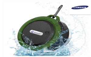 Alto-falante Bluetooth sem fio à prova d'água para chuveiro com driver forte de 5W Bateria de longa duração e microfone e ventosa removível9134256