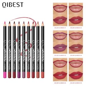 12 Stück professionelle multifunktionale Lipliner-Stifte, langlebig, wasserdicht, für Lippen, Augenbrauen, Kosmetik, Make-up, bunte Lipliner-Stifte 240301