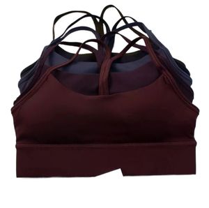 Reggiseno da donna per yoga, intimo sportivo, doppia faccia, spazzolato, aderente, cintura sottile, gilet posteriore, appeso, cintura fitness yoga