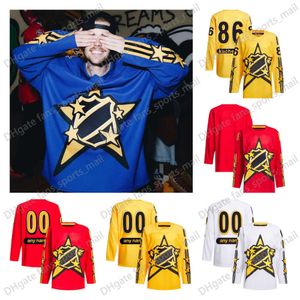 98 Connor McDavid Auston Matthews All Star Game Hockey Jersey Mathew Barzal Igor Shesterkin Connor Bedard Jack Hughes Alex Debrincat Kaprizov Men Youth Kids