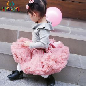 Abiti Mamma Bambini Gonna Donna Signora Ragazze Gonne fantasia Abiti da ballo per feste Attività scolastica Mini gonna longuette Gonne dolci in tulle per bambini adulti