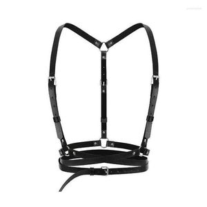 Belts Women Sexy Garters Faux Leather Belt Body Bondage Cage Sculpting Harness Waist Straps Suspenders Harajuku2583