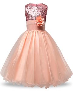 Abito da laurea per Junior Senior Adolescenti Ballo da sera Costume con paillettes Abito lungo floreale Abito da sposa Ragazze Abiti da cerimonia 28T5440839