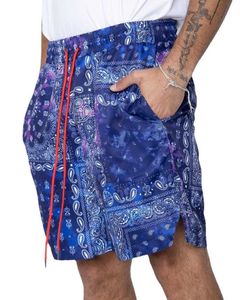 American Nercew Flower Shorts for Mens Summer Szybkie suszenie luźne obfite swobodny trening biegający na świeżym powietrzu pięć punktów