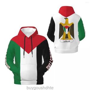 Mens hoodies 3d casual hoodie palestine flag