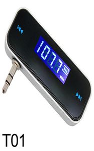 LED Display Frequency Mini 35mm Car FM Transmitter Adapter Hand Cell Phone Audio Music To HighFidelity Stereo YL61881202