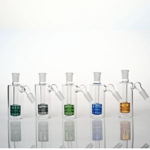 Retail In Stock 14mm Male Joint 5 Colors Tire Model NC Glass Smoke Collector Jar for Glass Bong