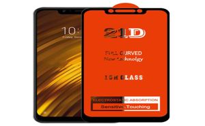 Skärmskydd för Xiaomi Redmi Note 12 Explorer 11 Pro 11T 11S 11E 10A 10C 10S 10T 21D Full lim Hempererad glas Proof Curved5059774