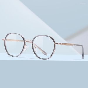 Sunglasses Frames Anti Blue Light Blocking Glasses For Women Men 2022 Trend Vintage TR90 Computer Goggles Optical Eyeglasses TJ801183F