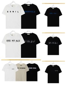 2023 designer shirts essent t shirt Street Casual essentail tshirt Loose Men Women Summer Luxury Shorts essen Tshirts Chest Print Tops Tees essentiel T-shirt