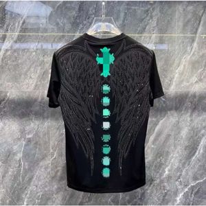 Summer Crosses T-shirts Mens T Shirt Designer Men Women z Chrome Thirts Lose Heart Ch Print Chril Casual Chrome Man Tee Ubranie Ei